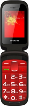 Bravis Clamp Dual Sim Red